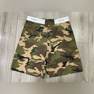 PALM ANGELS Sartorial Waistband Camo Shorts Sz EU 52 US 42 NWT